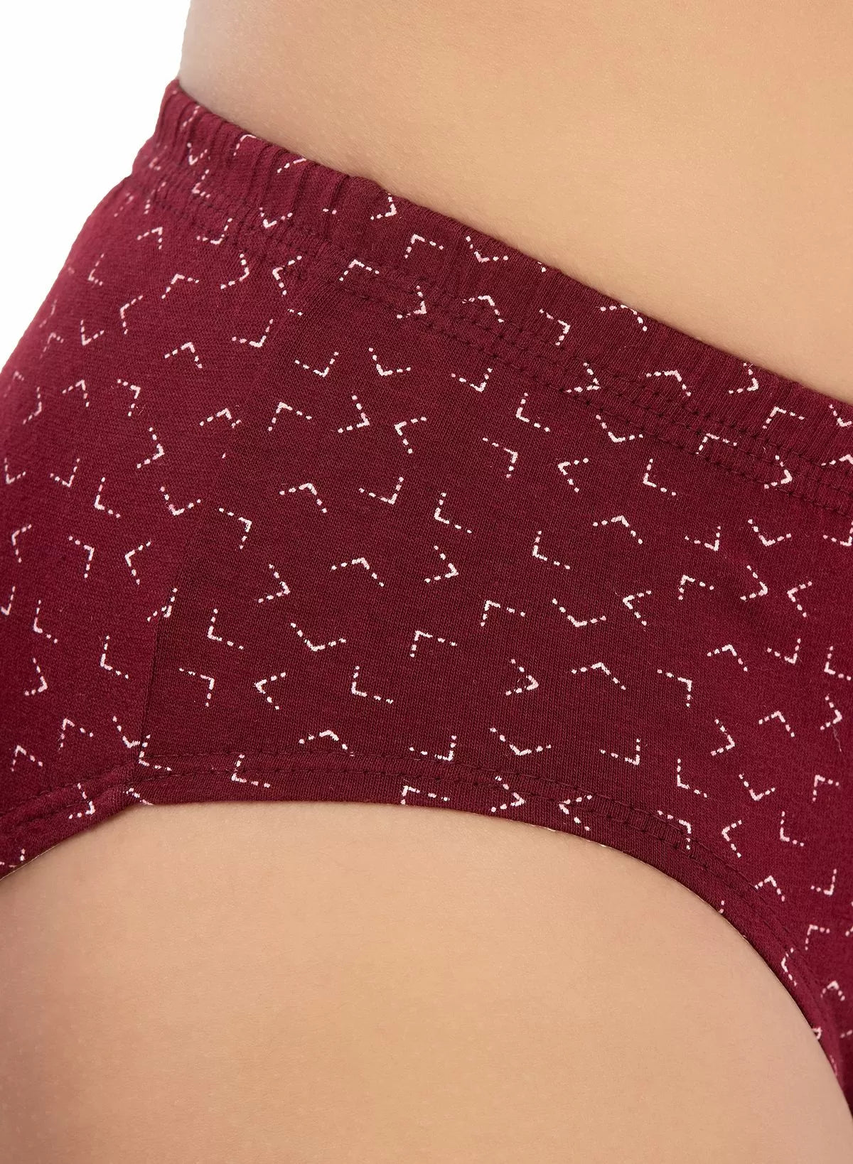 Inner Elastic Hipster Panty Pack of 5 Assorted Prints