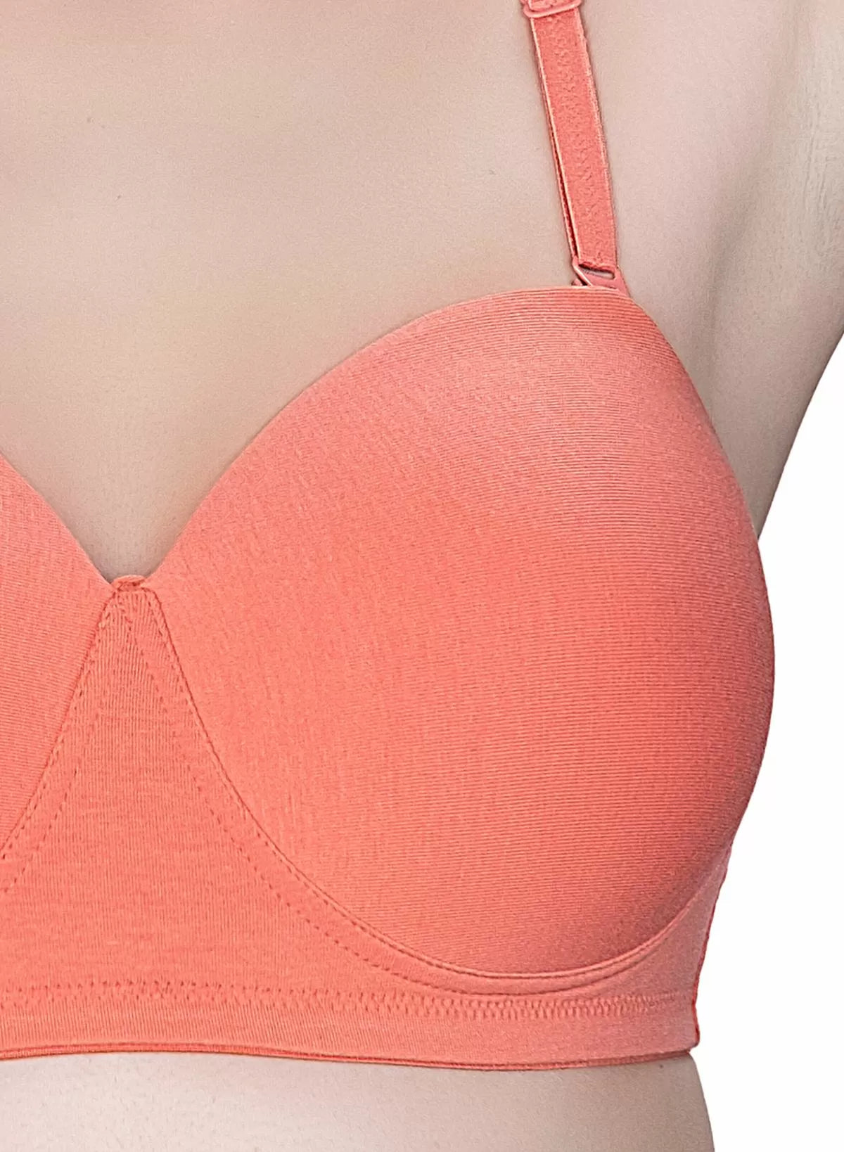 Riza Bareneck Demi Cup T-shirt Bra