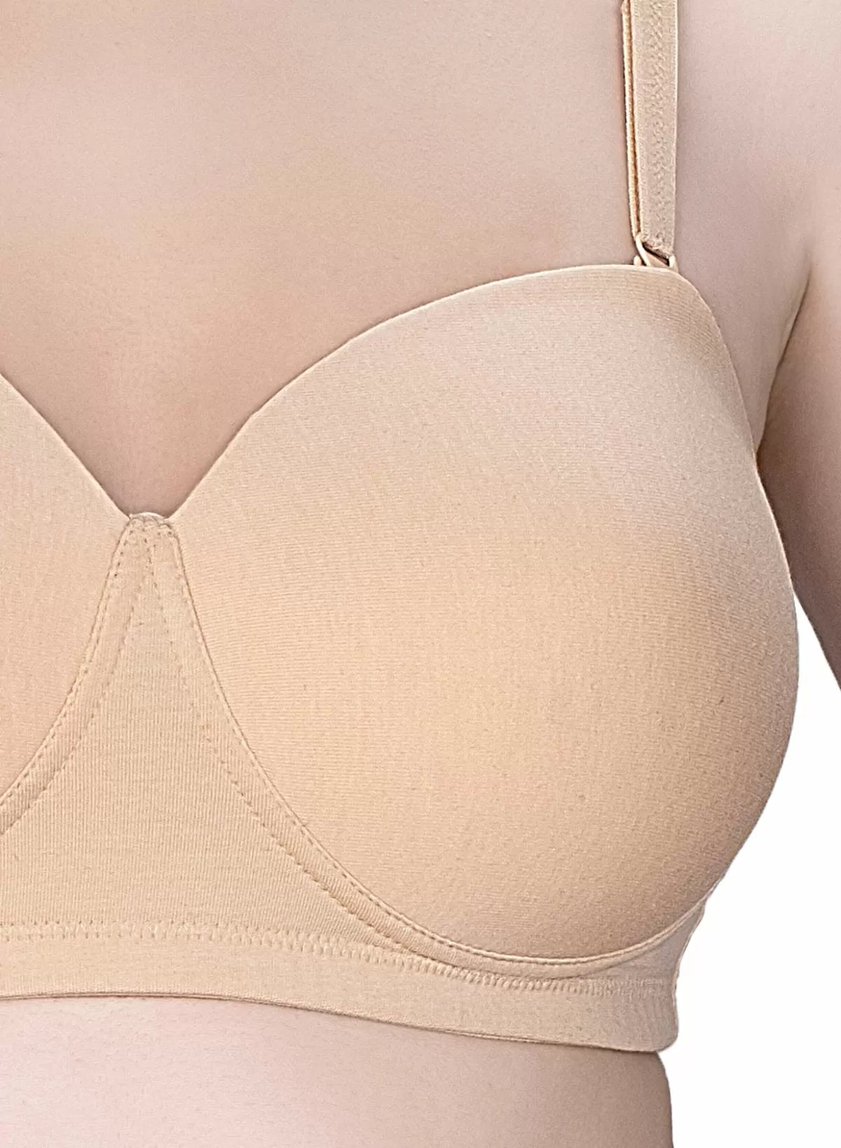 Riza Bareneck Demi Cup T-shirt Bra
