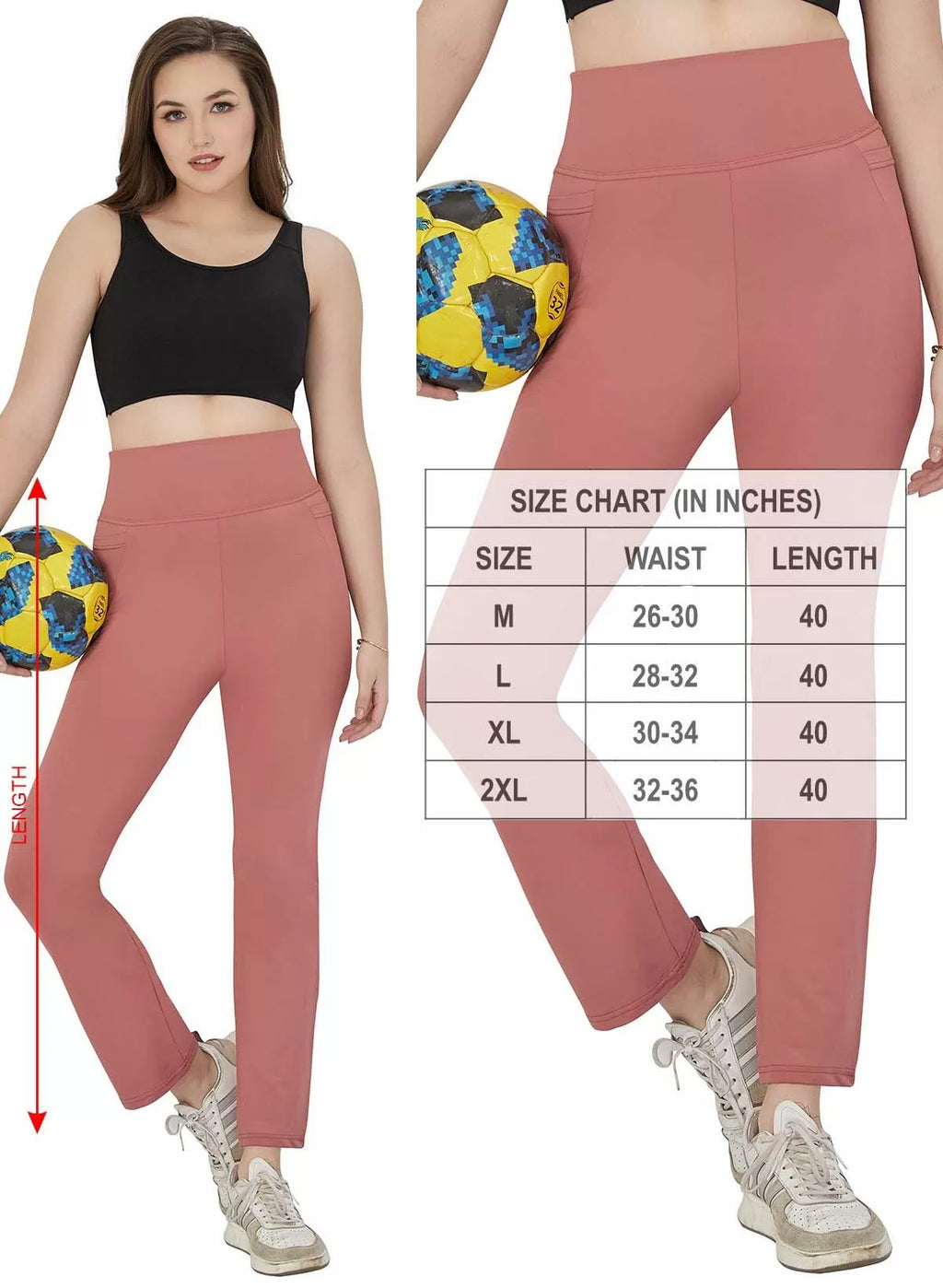 High Waist Flared Pant