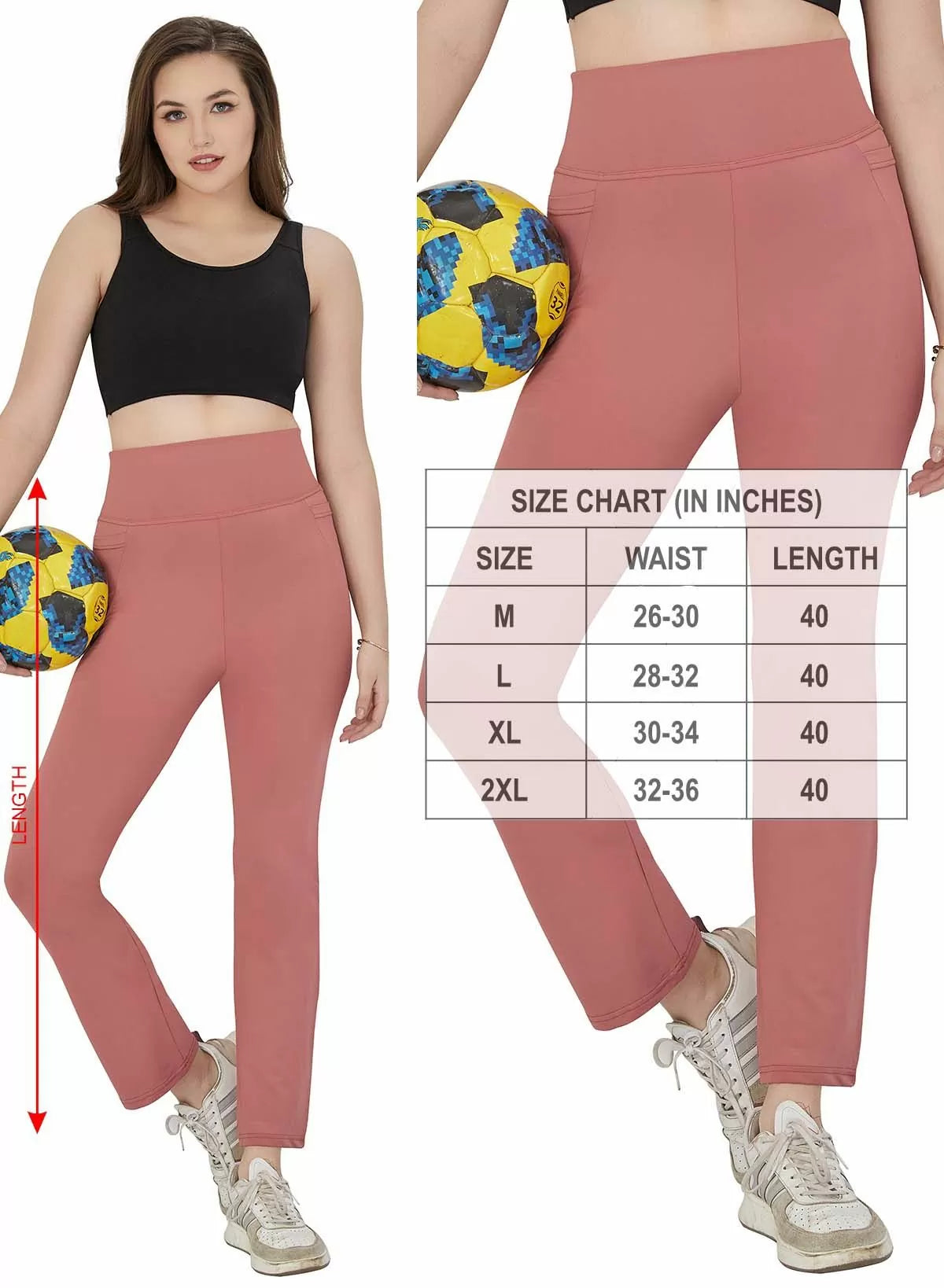 High Waist Flared Pant