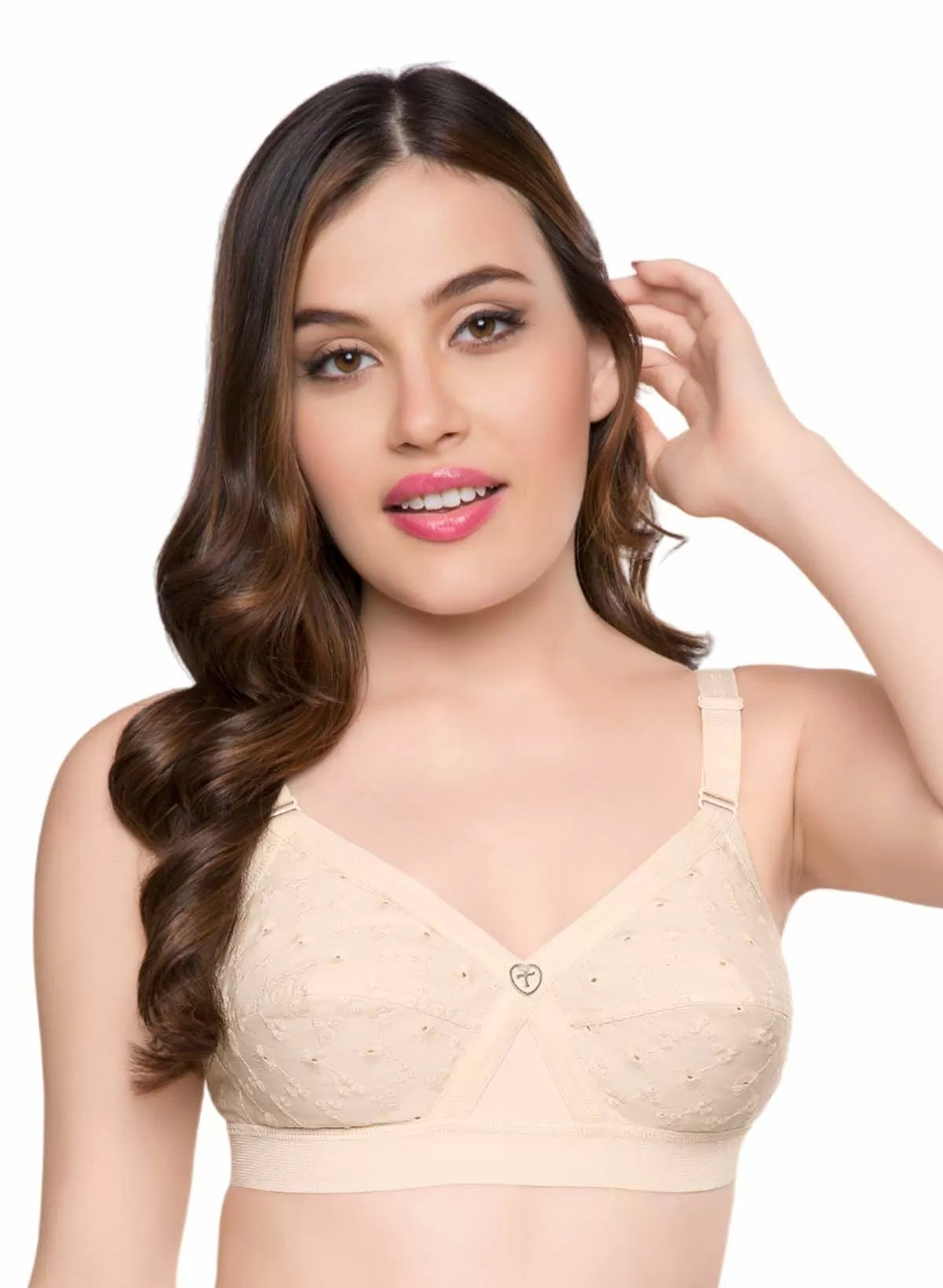 Krutika Chikan No Wire Bra