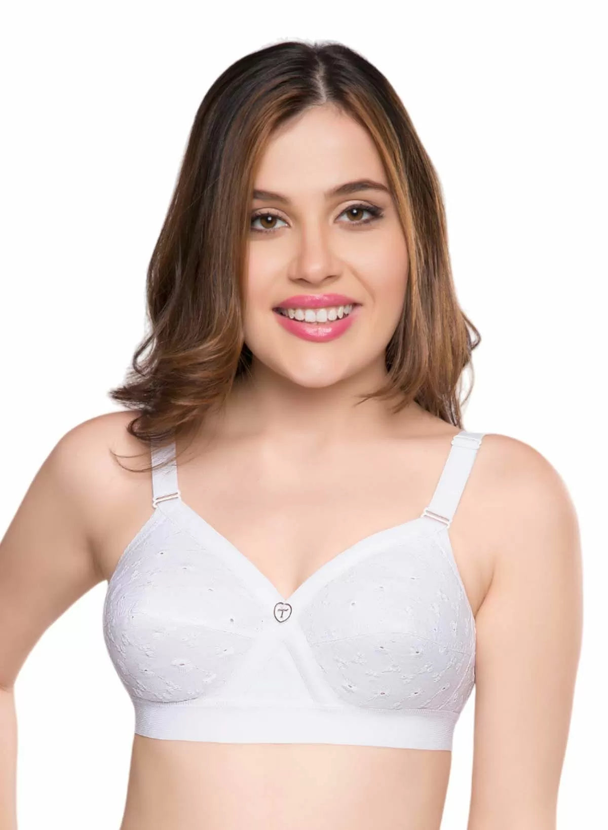 Krutika Chikan No Wire Bra