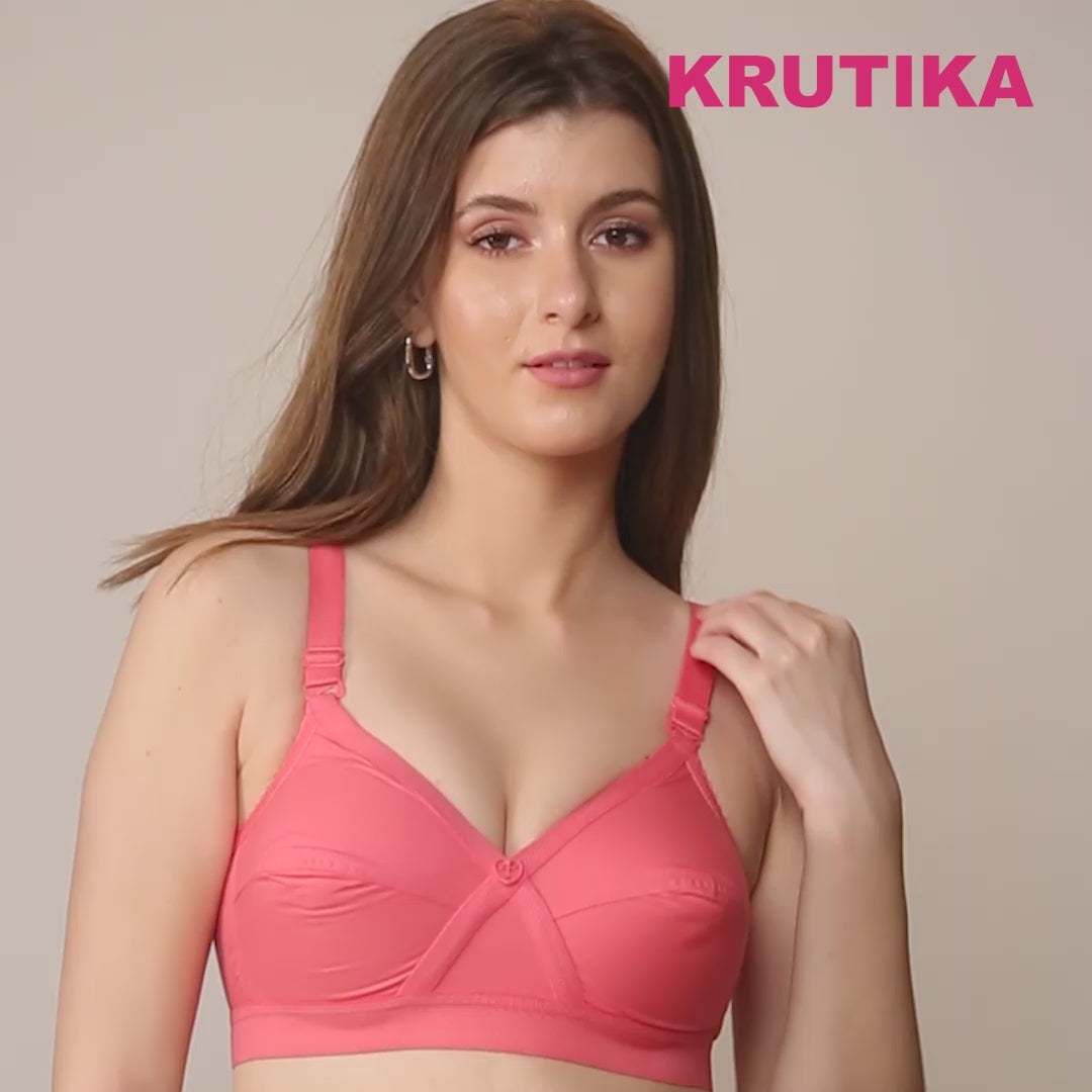 Trylo Krutika Plain Daily Wear Bra