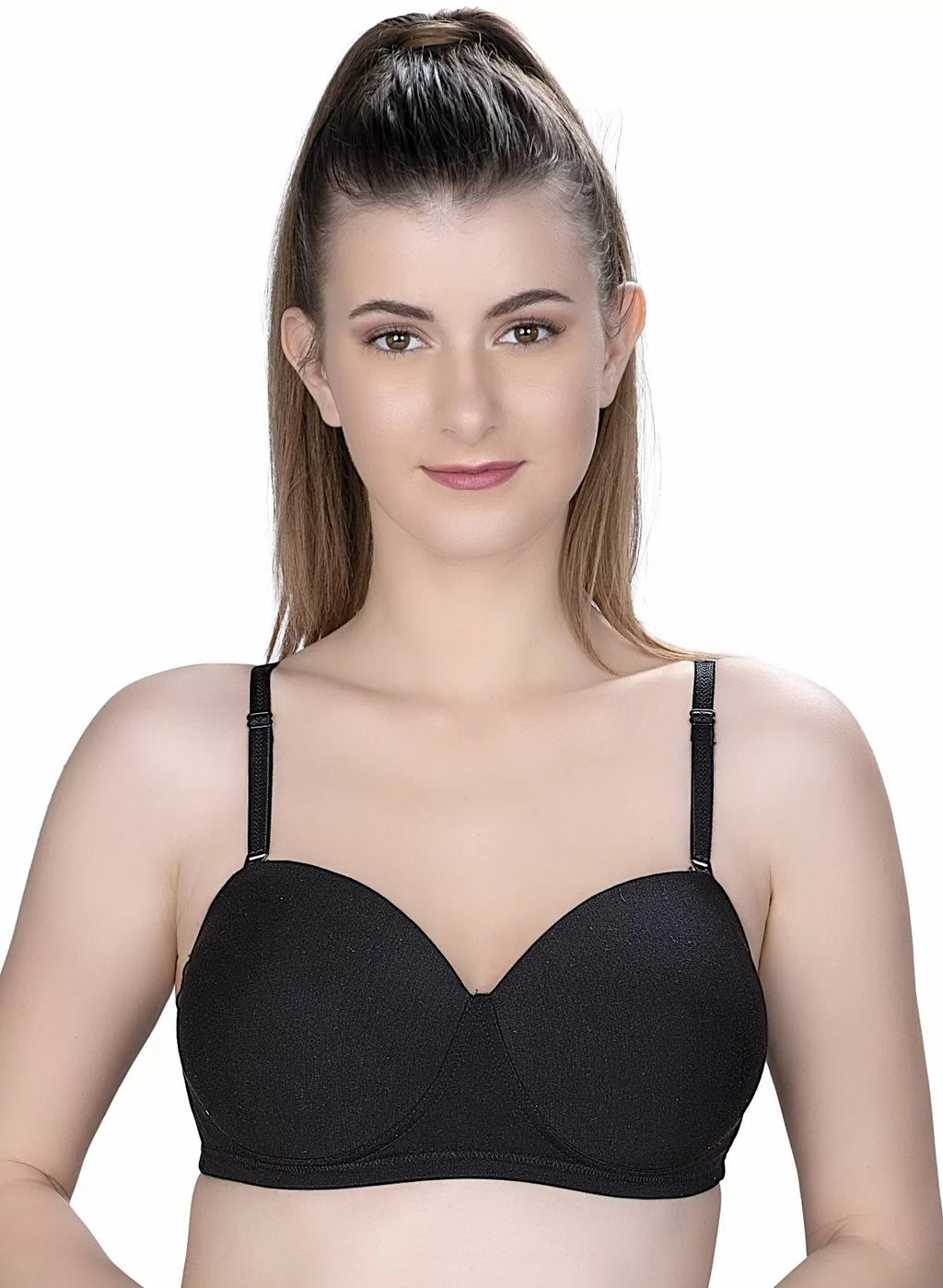 Riza Bareneck Demi Cup T-shirt Bra