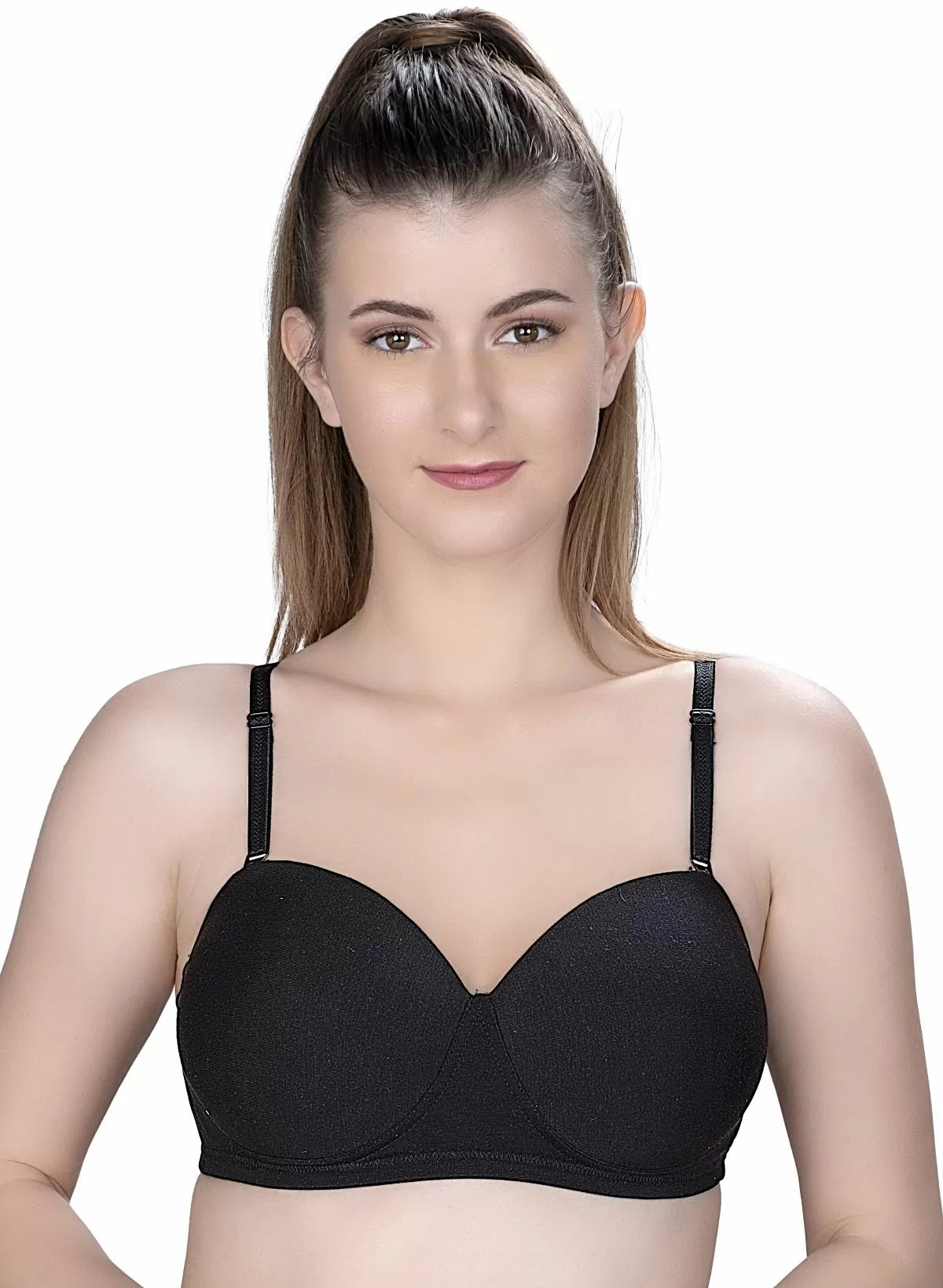 Riza Bareneck Demi Cup T-shirt Bra