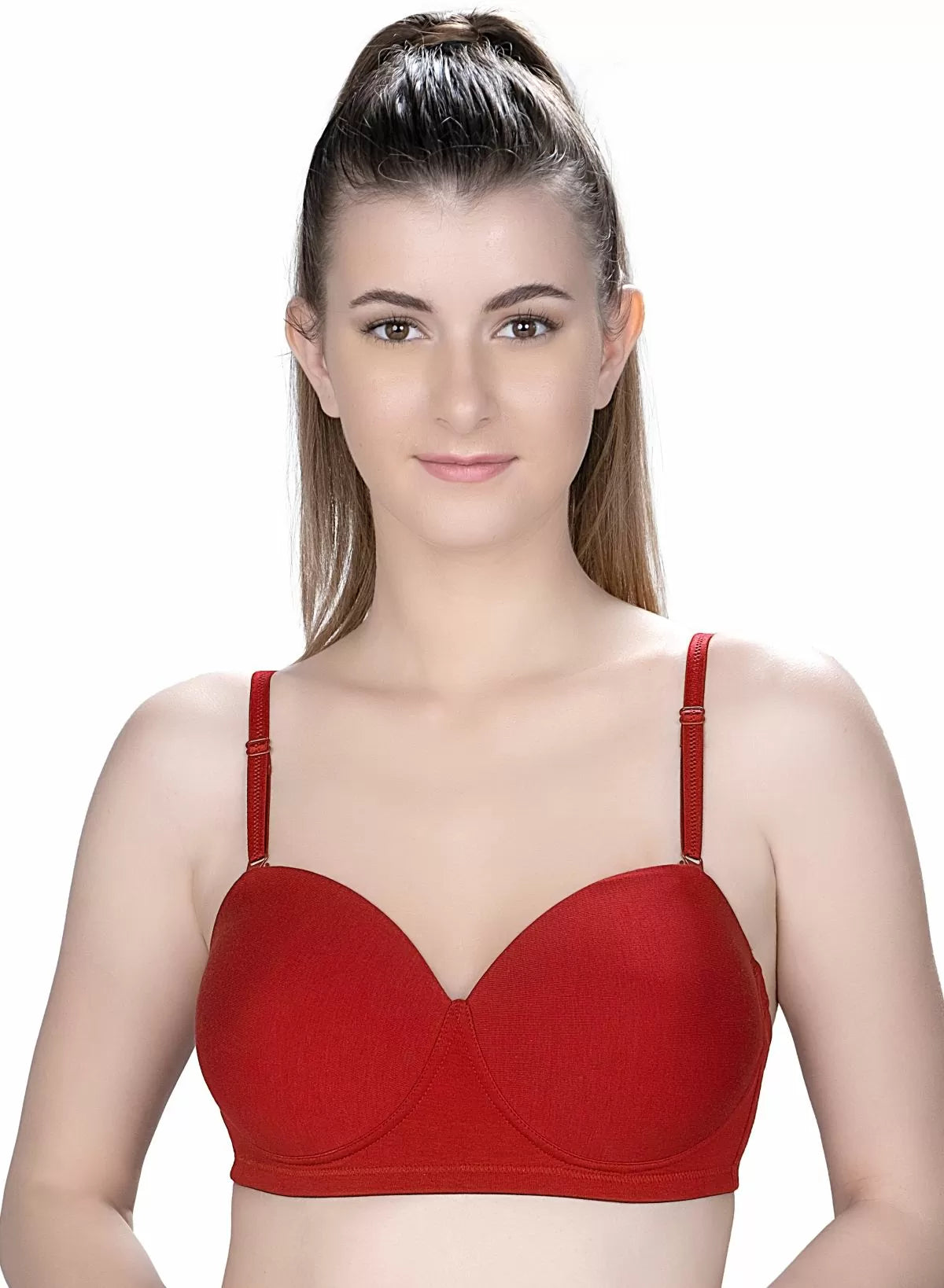 Riza Bareneck Demi Cup T-shirt Bra